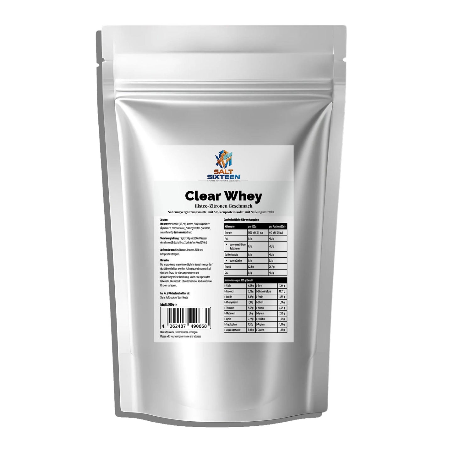MMP Summer Edition - Eistee Zitrone Proteine 500g + Kreatin 1000g