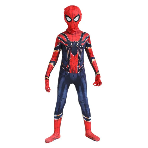 Superhero Spandex Kids Costume 3D Zentai Bodysuit