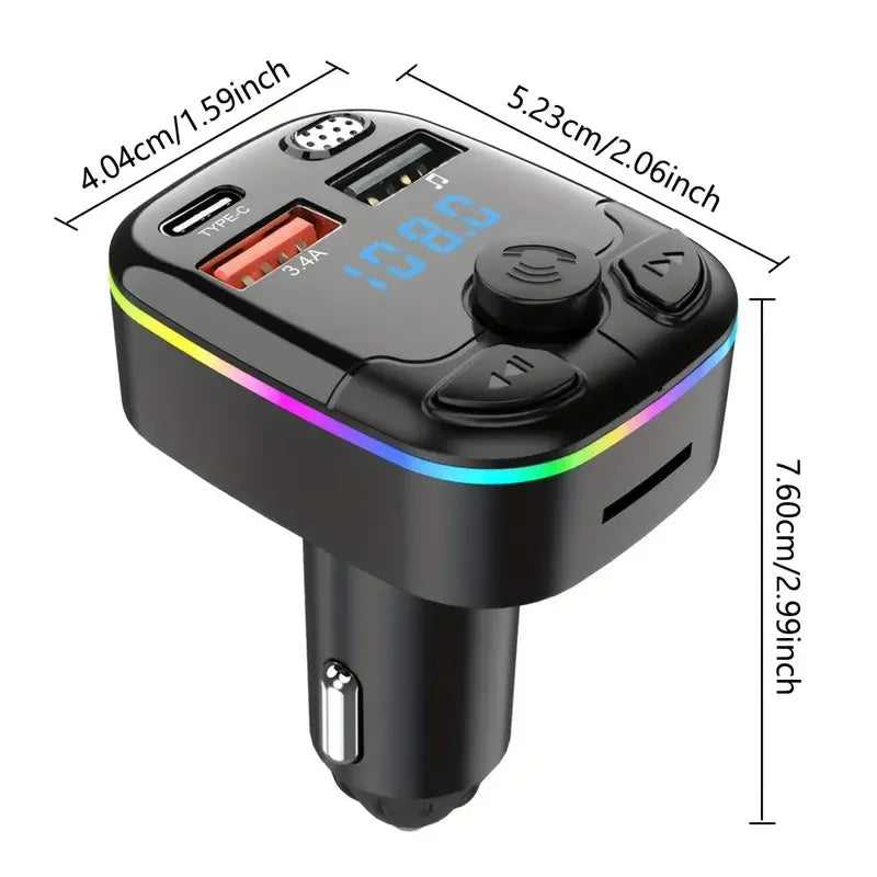 Bluetooth Auto Adapter – Kompakter Musikplayer für das Fahrzeug