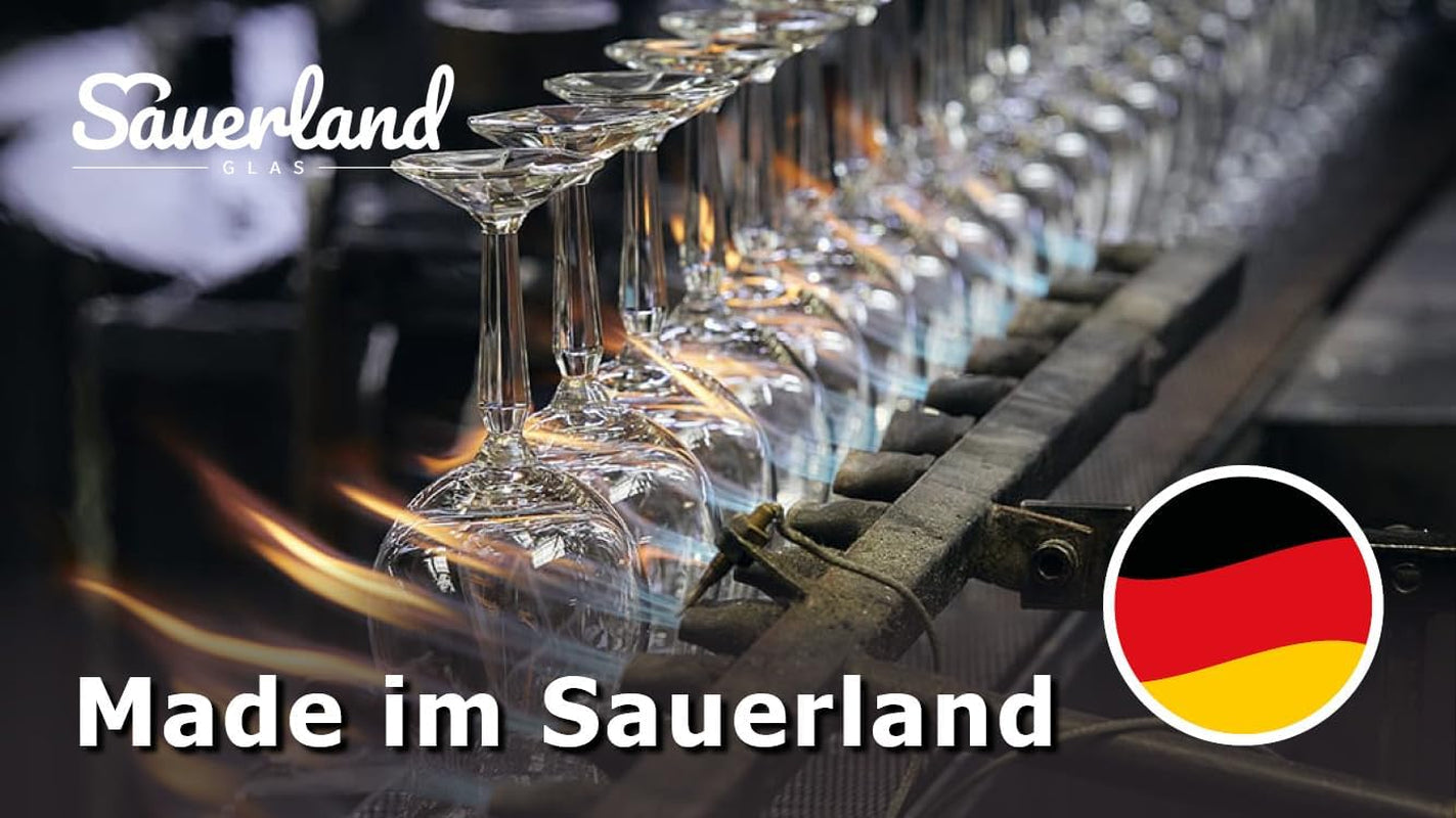 Sauerland GLAS 6Er Set Burgunderglas Paula 750Ml