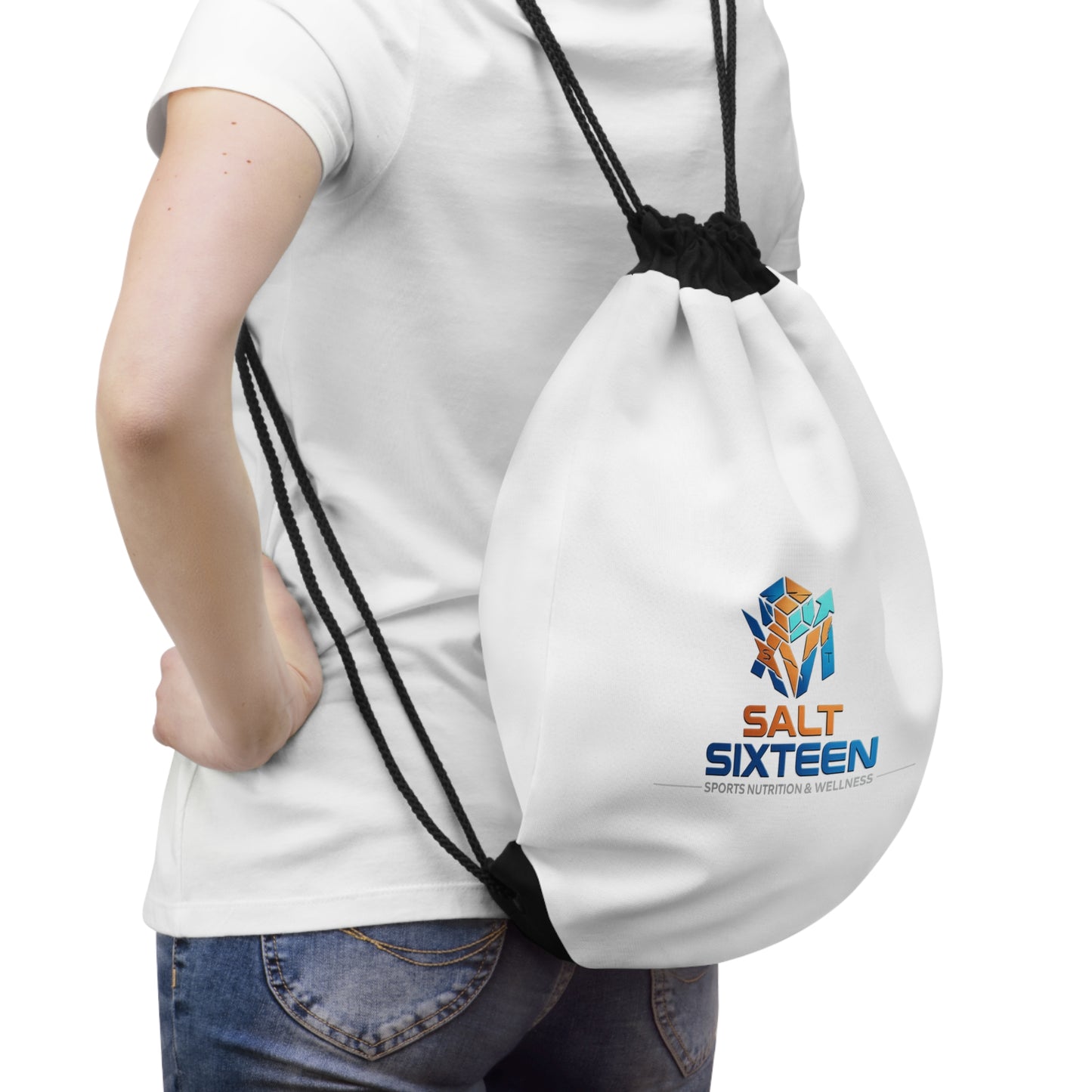 SaltSixteen Bag Drawstring Bag Backpack Sports Bag Gym Bag New