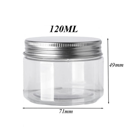 Aufbewahrungsdosen Set Transparent mit Aluminiumdeckel (10 Stück)