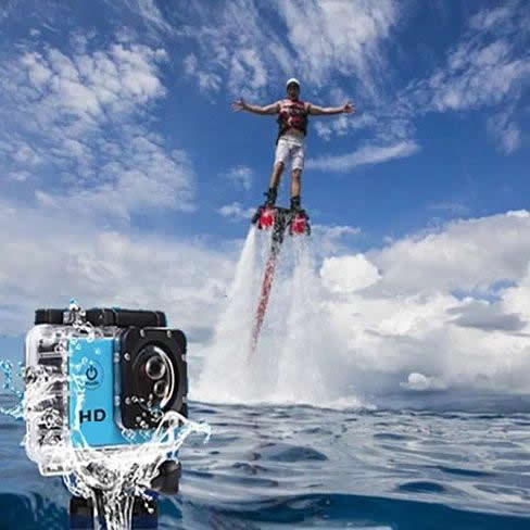 Ultra HD 4K Action Pro Camera with Wi-Fi &amp; Image Stabilization