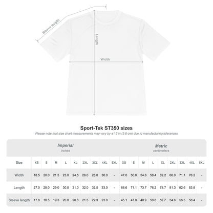 Surfing Dog Graphic Tee — "Salt Water" Moisture‑Wicking Athletic Shirt