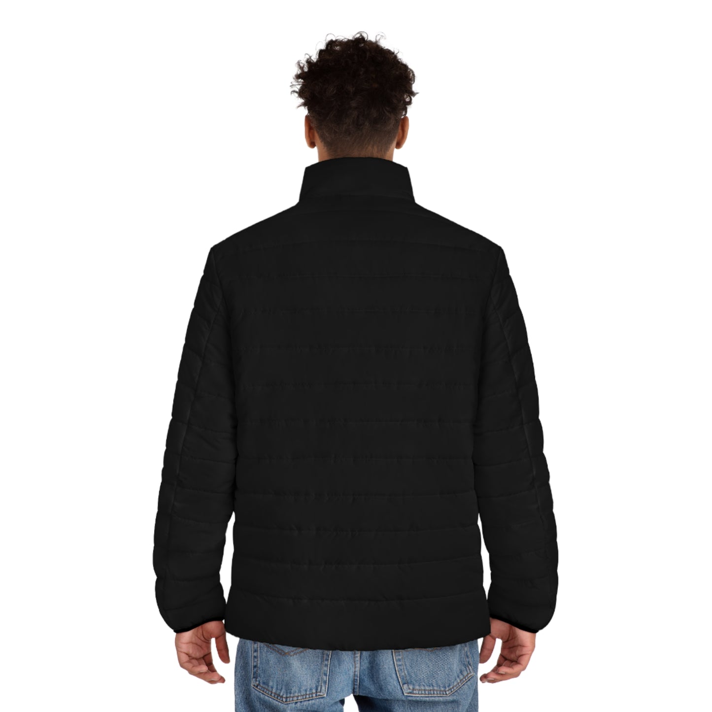 Men's White Puffer Jacket – Lightweight Quilted Winter Coat