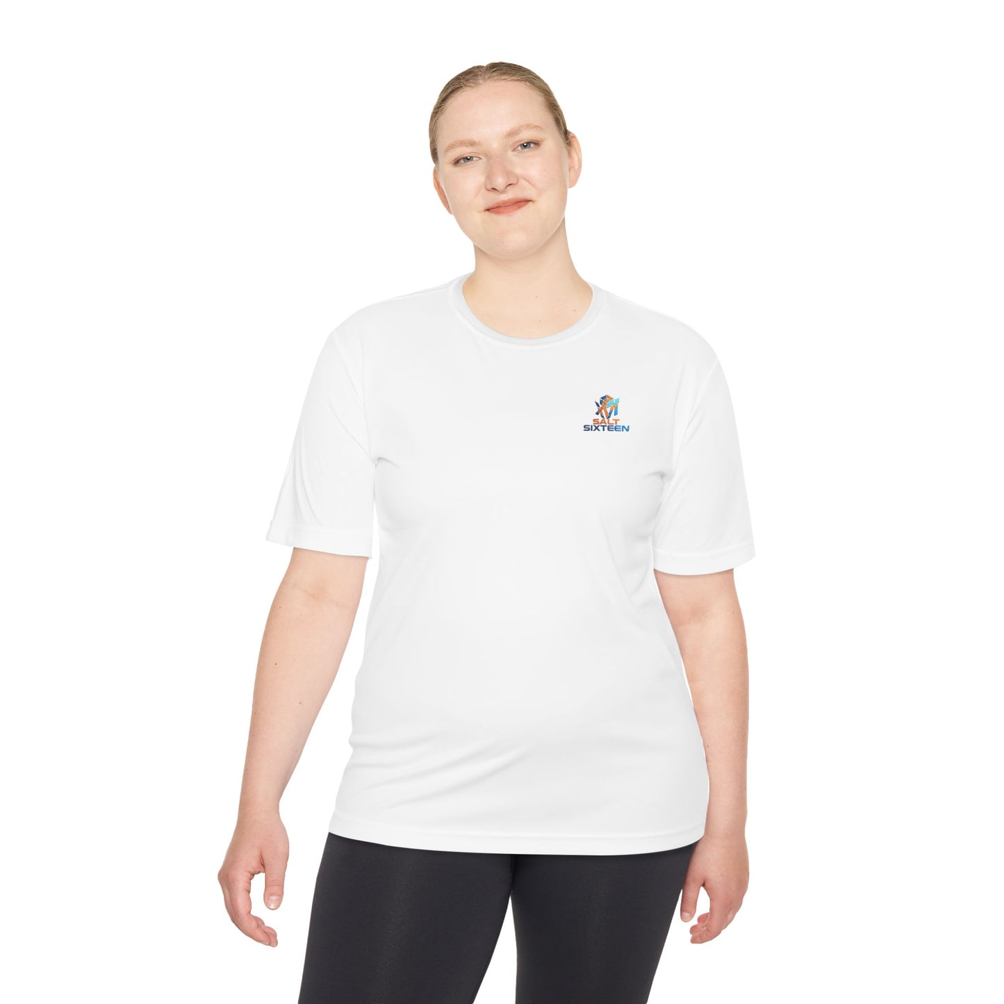 Surfing Dog Graphic Tee — "Salt Water" Moisture‑Wicking Athletic Shirt