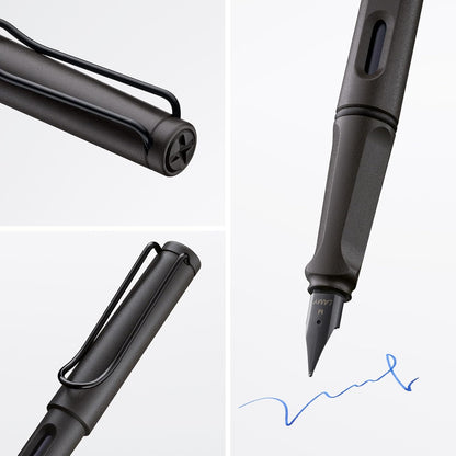 Safari Umbra Füller - Inkl. Tintenpatrone T 10 Blau - Rechtshänder