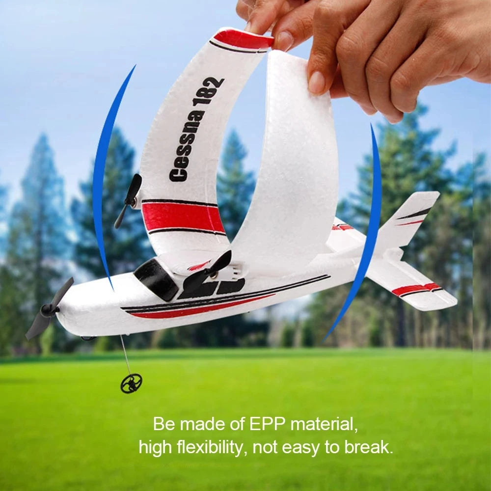 RC Flugzeug EPP Schaum 2,4G 2CH RTF Fernbedienung