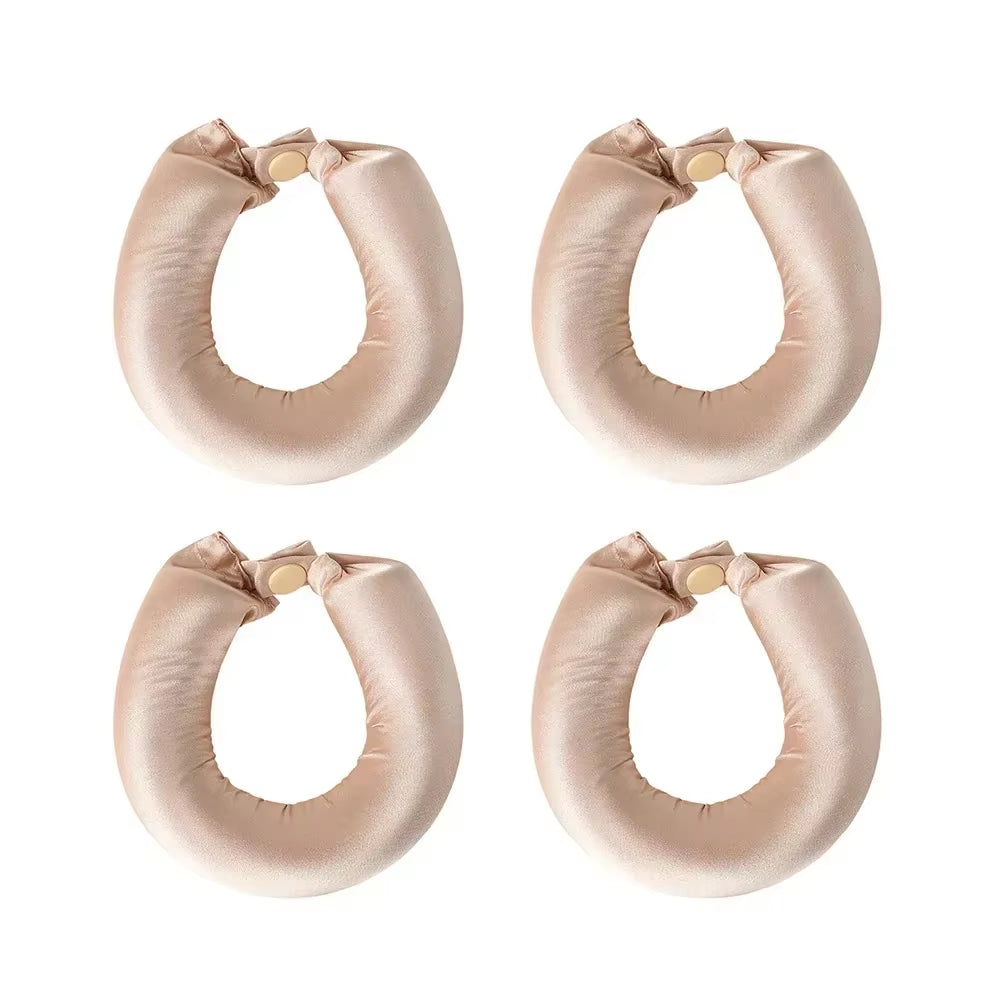 Heatless Hair Curler Curling Rod Headband No Heat Hair Rollers Satin Lazy Curls Soft Curlers Sleeping Flexi Rods Styling Tools