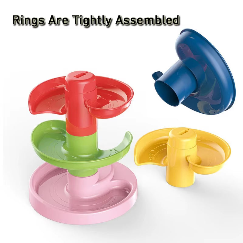 Montessori Spielzeug Baby 0 12 24 36 Monate Track Rolling Ball Push Pop Schiebe Ball Frühen Bildung Spielzeug Für Kinder Kinder Sensorischen