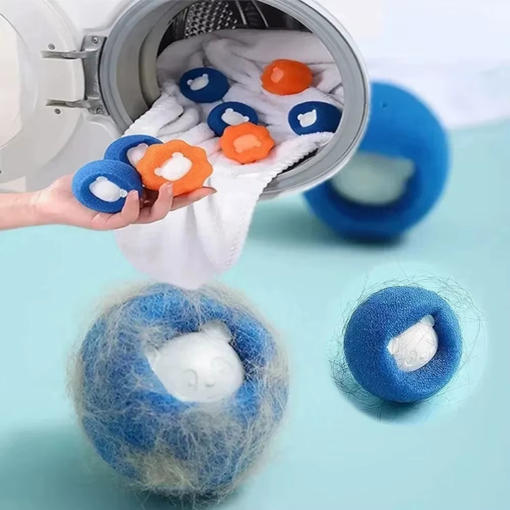 Wäschebälle, 3–10 Stück, Wäschebälle, Tierhaarentferner, Wiederverwendbare Bälle, Waschmaschinenfilter, Entfernt Flusen Vor Der Kleidung, Ballfang