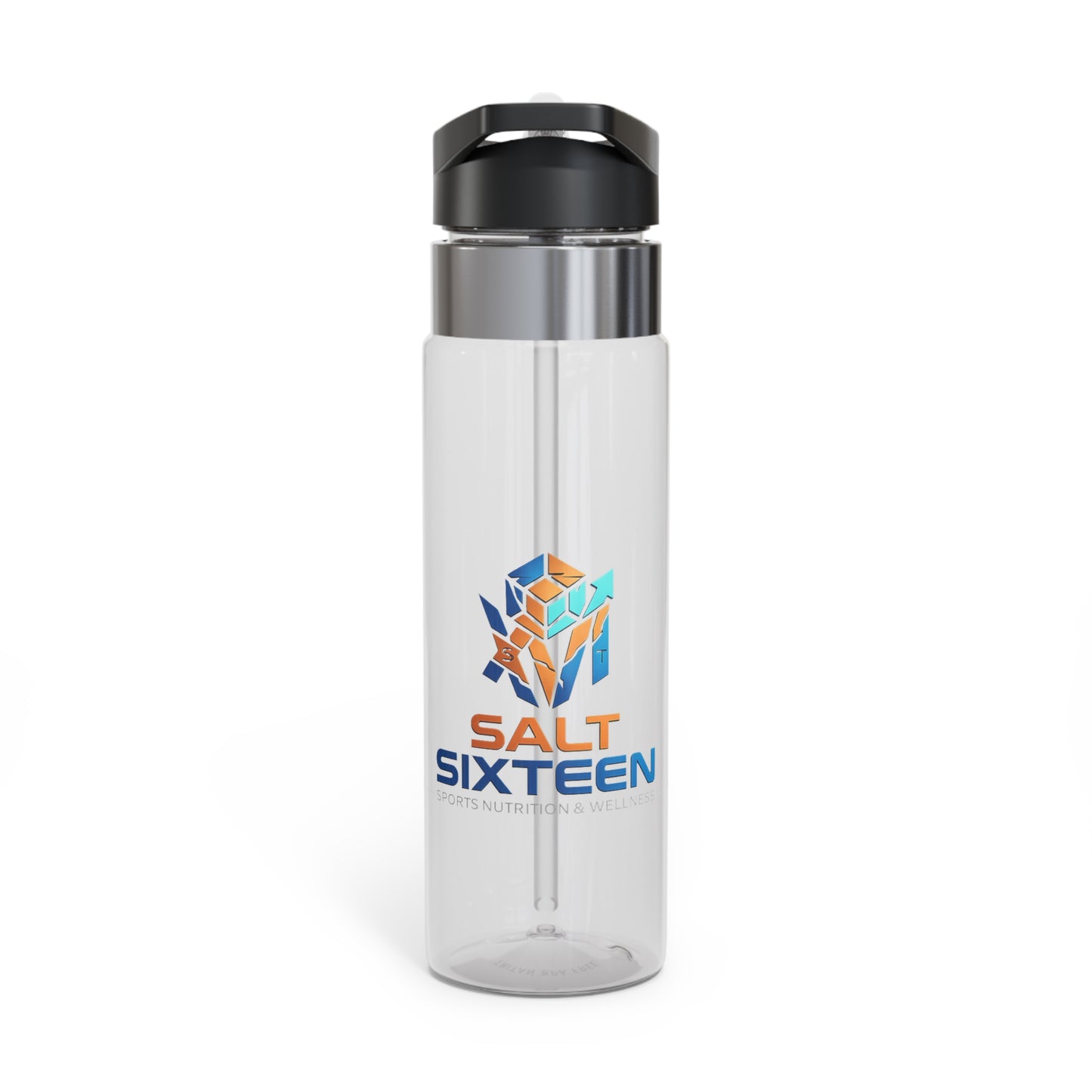 SaltSixteen Bottle Water Bottle 20oz Tritan Sports Bottle Straw BPA-Free