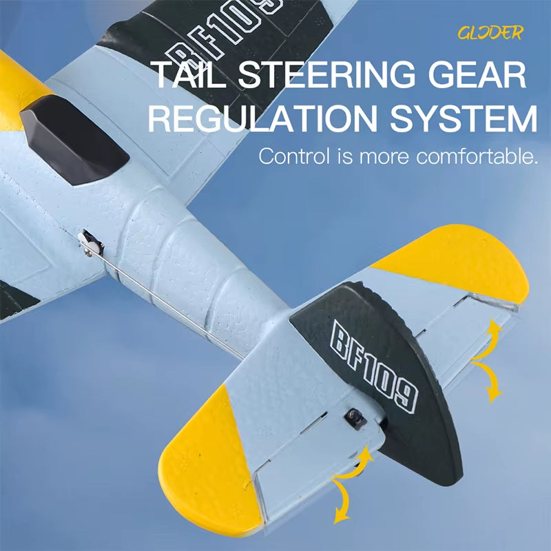 RC Flugzeug BF109 Professionelle 2,4G Radio Fernbedienung Flugzeug