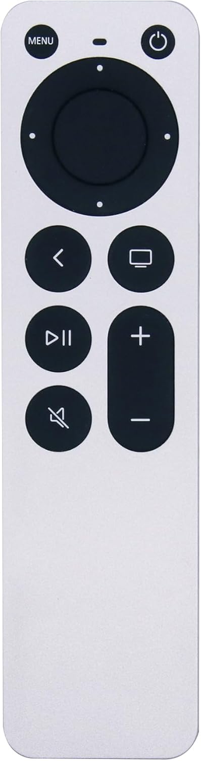 Neue Ersatzfernbedienung Für Apple TV, Apple TV Fernbedienung Kompatibel Mit Apple 1, 2, 3, 4, 5 Generation Und Apple TV 4K