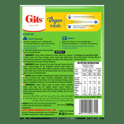 - 300G Pau Bhaji (Scharf) RTE