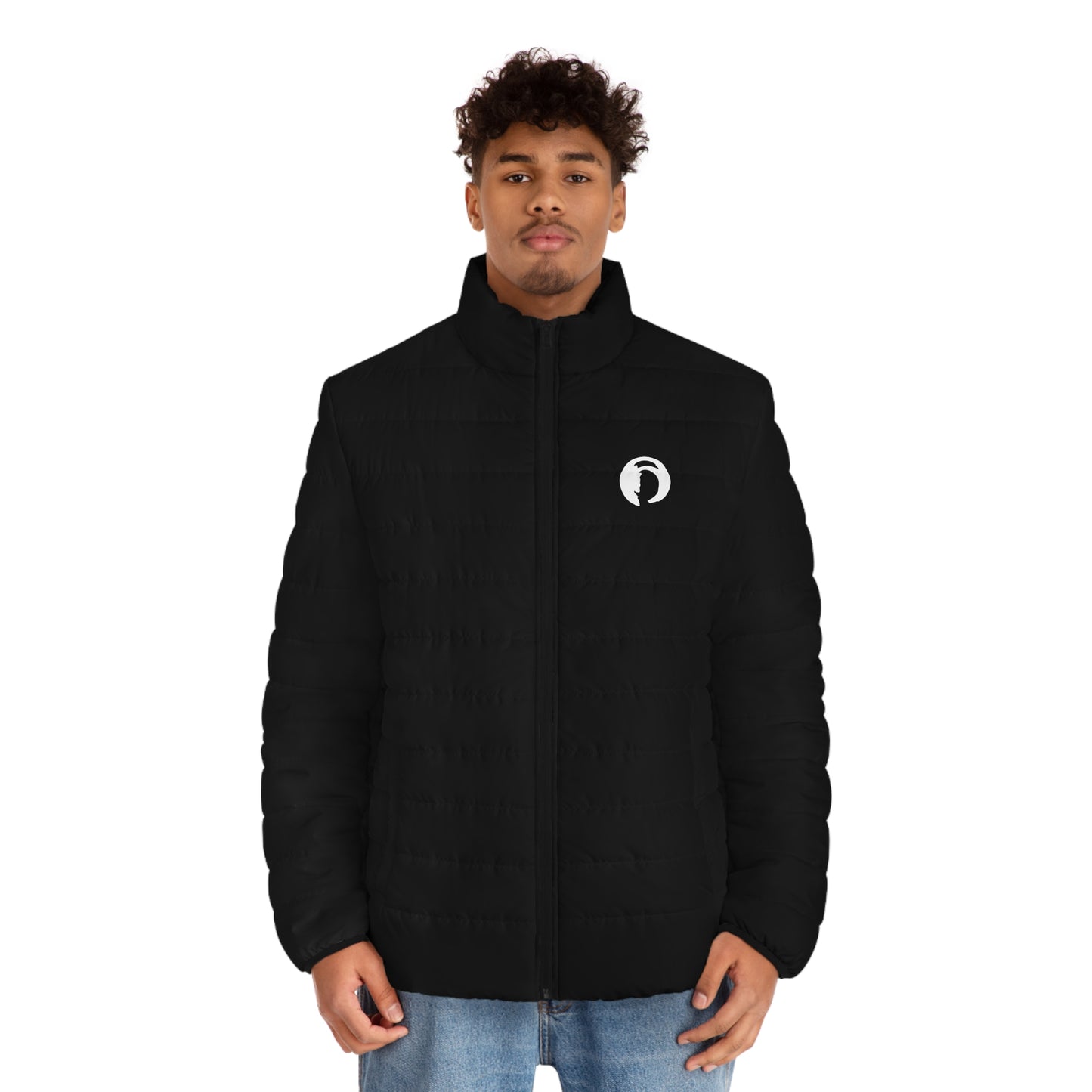 Men's White Puffer Jacket – Lightweight Quilted Winter Coat