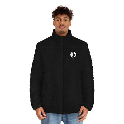 Men's White Puffer Jacket – Lightweight Quilted Winter Coat