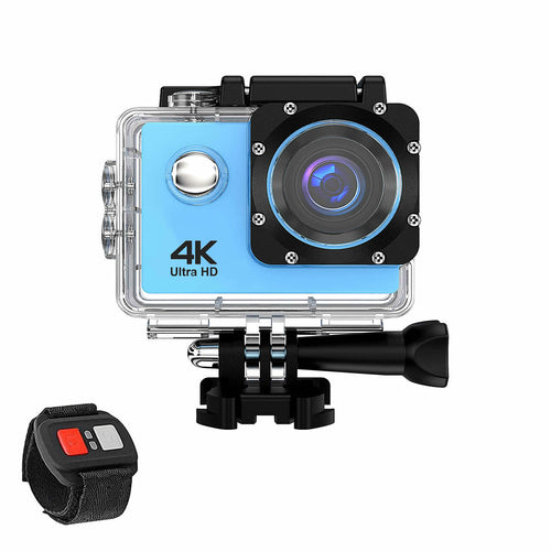 Ultra HD 4K Action Pro Camera with Wi-Fi &amp; Image Stabilization