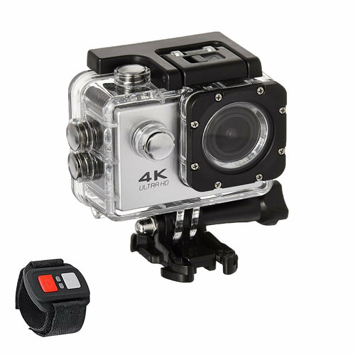 Ultra HD 4K Action Pro Camera with Wi-Fi &amp; Image Stabilization