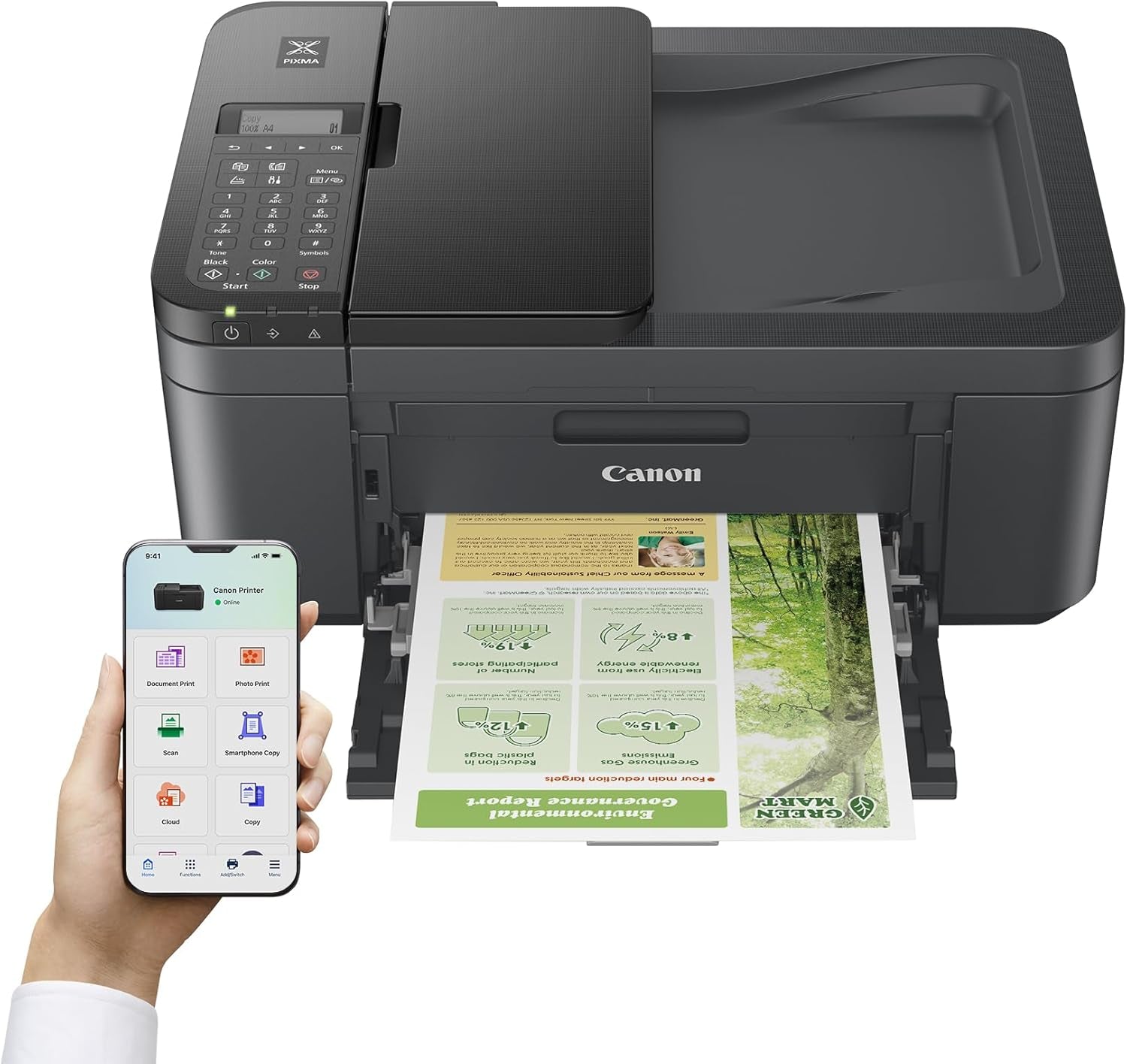 Canon PIXMA Tr4755I Multifunktionsdrucker 4In1