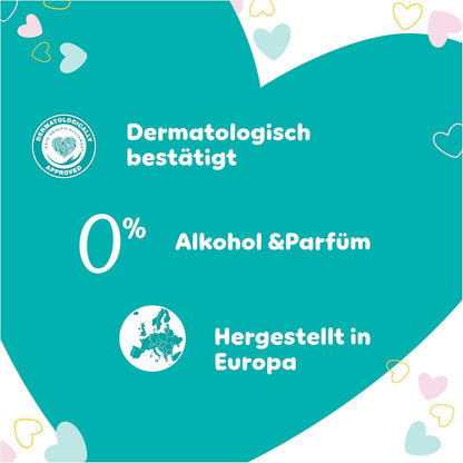 Pampers Sensitive Feuchttücher 15 Packungen Mit 80 Stück, 1200 Feuchttücher, Ohne Duft, Für Eine Sanfte Und Weiche Reinigung
