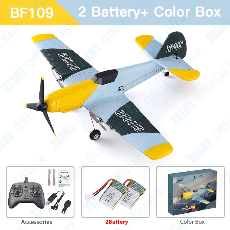 RC Flugzeug BF109 Professionelle 2,4G Radio Fernbedienung Flugzeug