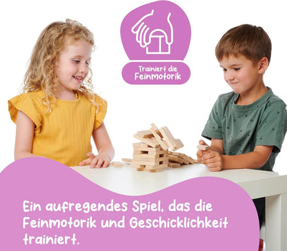 Eichhorn 100002466 Stapelspiel, Geschicklichkeitsspiel Für Die Ganze Familie