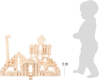 Small Foot Bauklötze Aus Holz, Set Mit 200 Teilen