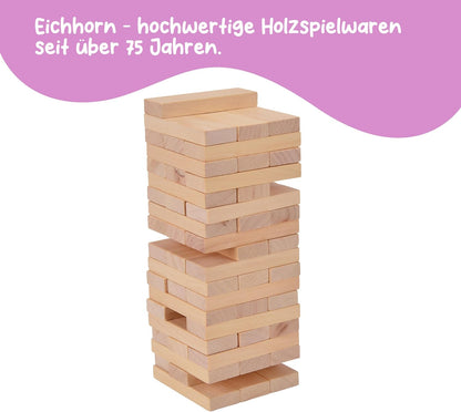 Eichhorn 100002466 Stapelspiel, Geschicklichkeitsspiel Für Die Ganze Familie