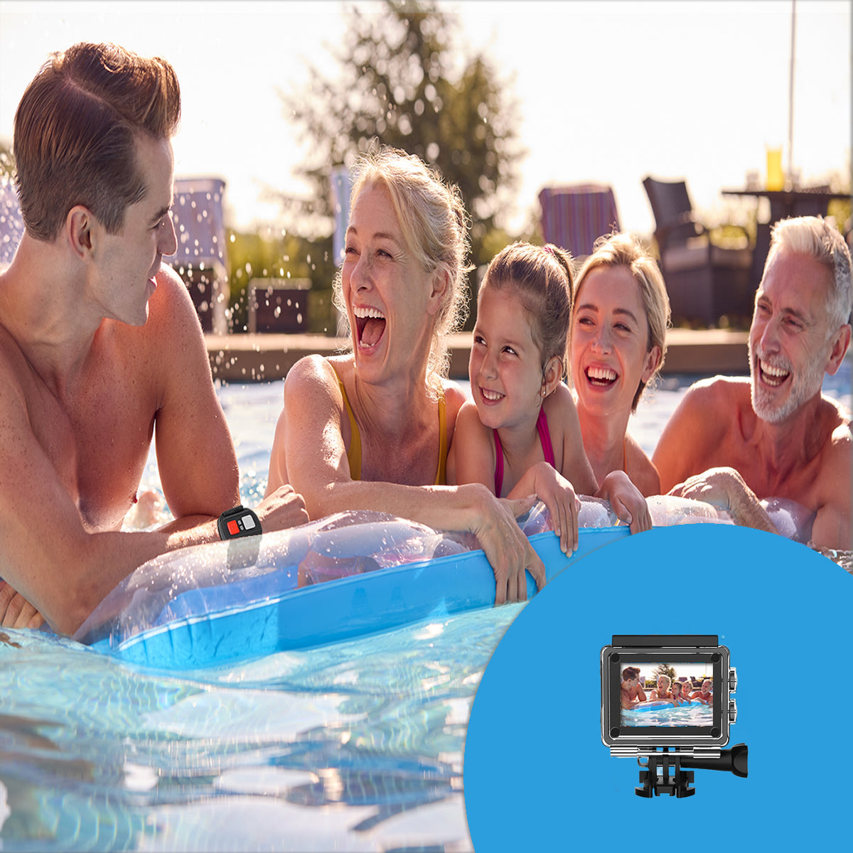 Ultra HD 4K Action Pro Camera with Wi-Fi &amp; Image Stabilization