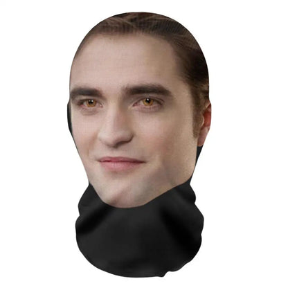 3Dpattern Mesh Gesichtsmaske Kopfbedeckung Party Cosplay Requisiten Lustiges Gesicht Bedrucktes Kopftuch Berühmte Person Eisseide Sonnencreme Kopfmaske