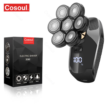 7D Electric Shaver – 5-in-1 Multifunktionsrasierer für Männer