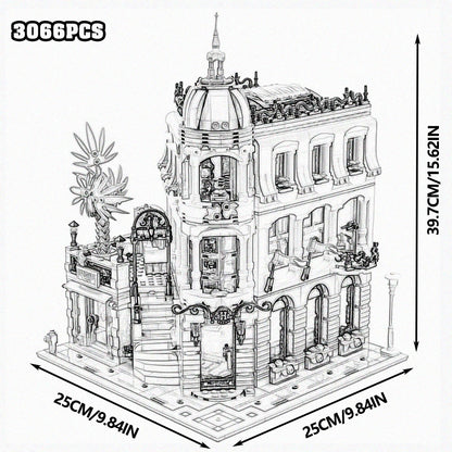 Build Your Dream City with the Street View City Building Blocks – Creative MOC Kits for Bank, Café Corner, Downtown Diner, and More!