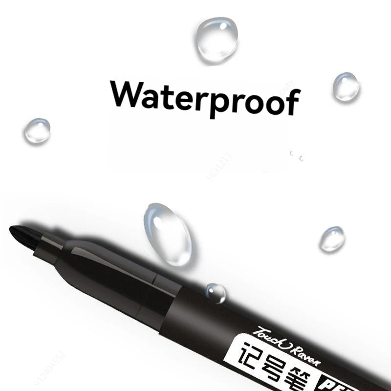 Permanent Marker Set Wasserdicht – 6 Stück
