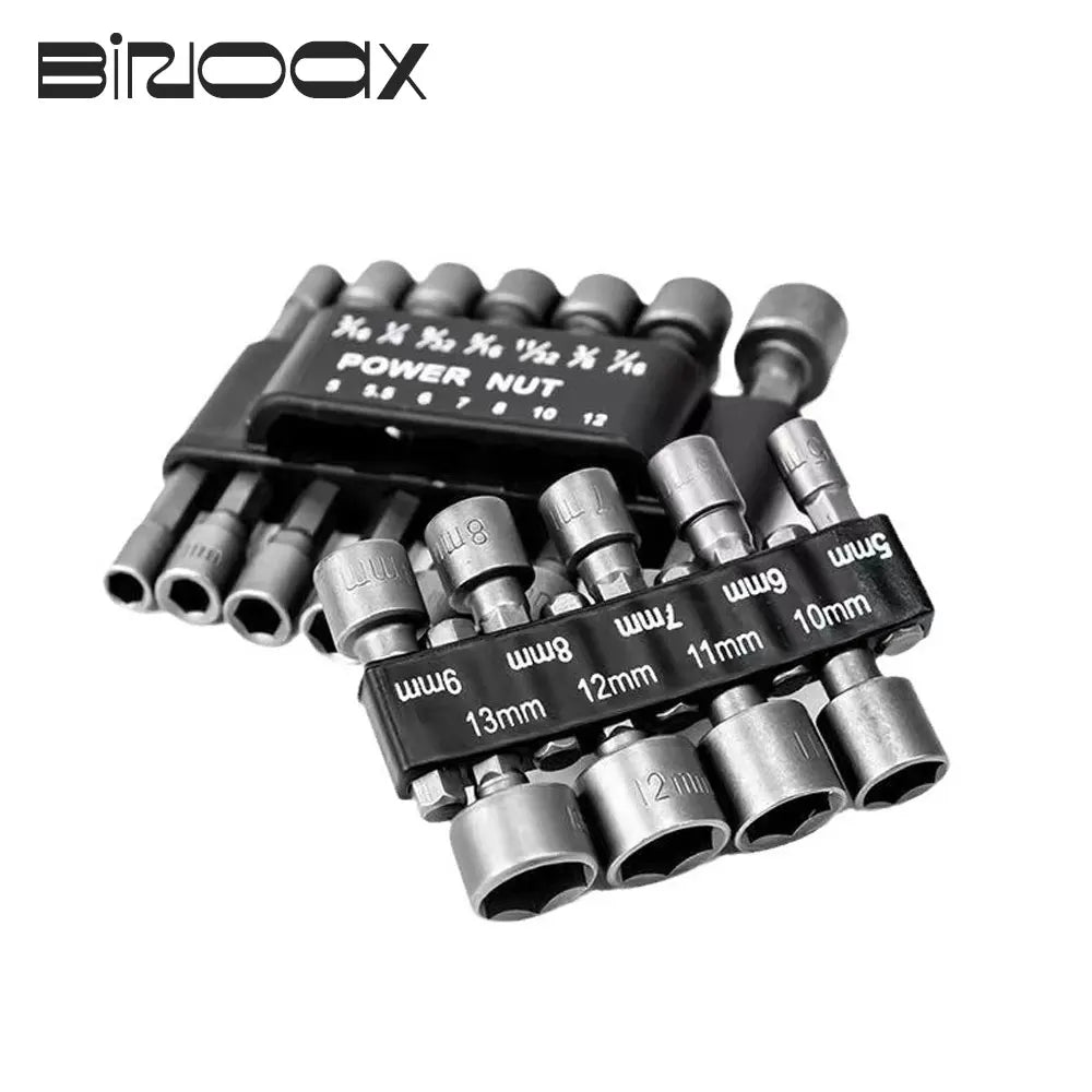 Sechskant Stecknuss Bit Set 1/4 Zoll Hex