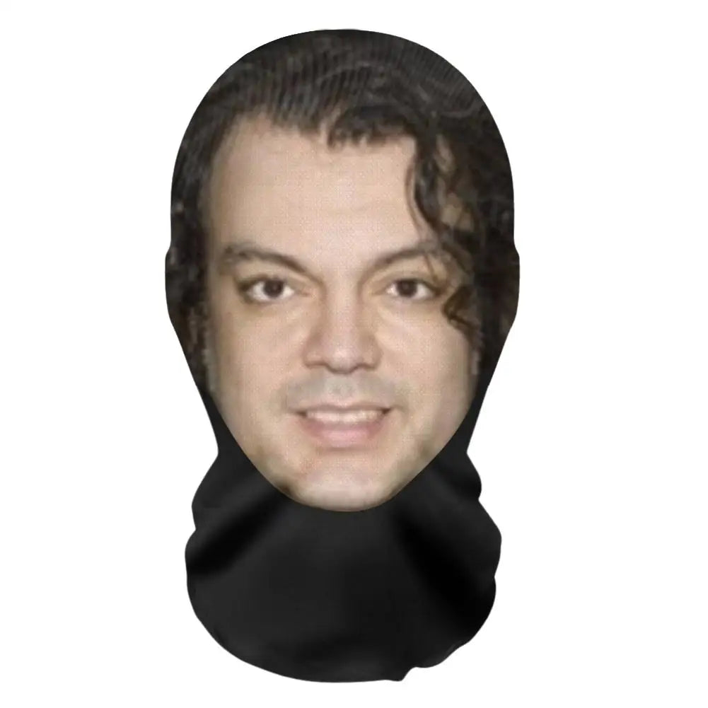 3Dpattern Mesh Gesichtsmaske Kopfbedeckung Party Cosplay Requisiten Lustiges Gesicht Bedrucktes Kopftuch Berühmte Person Eisseide Sonnencreme Kopfmaske
