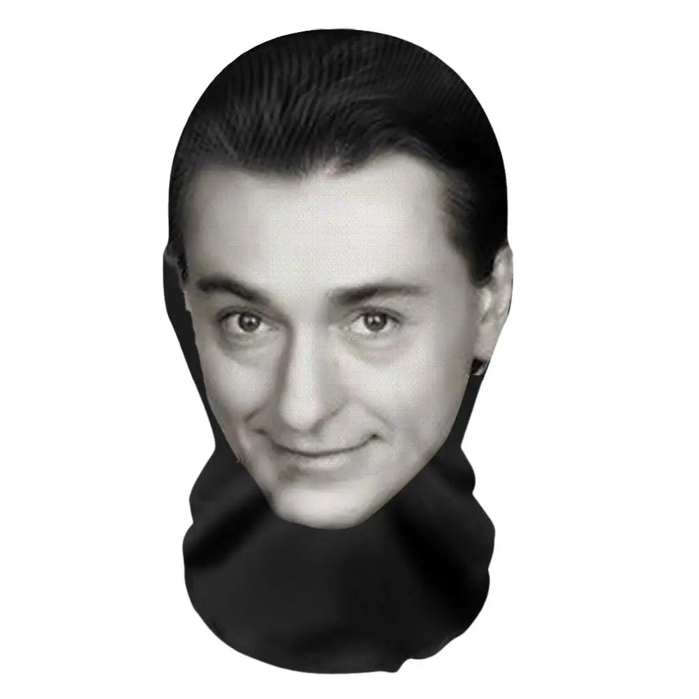 3Dpattern Mesh Gesichtsmaske Kopfbedeckung Party Cosplay Requisiten Lustiges Gesicht Bedrucktes Kopftuch Berühmte Person Eisseide Sonnencreme Kopfmaske
