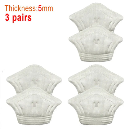 Shoe Heel Cushions – 3 Paar / 6 Stück