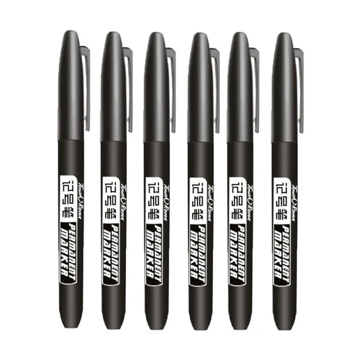 Permanent Marker Set – 6 Stück