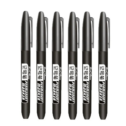 Permanent Marker Set Wasserdicht – 6 Stück
