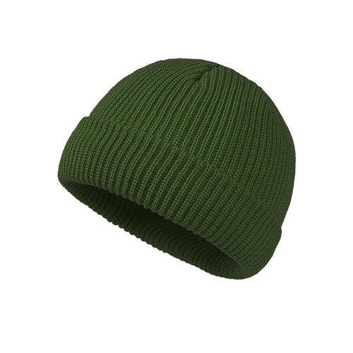 Knitted wool hat – unisex beanie 