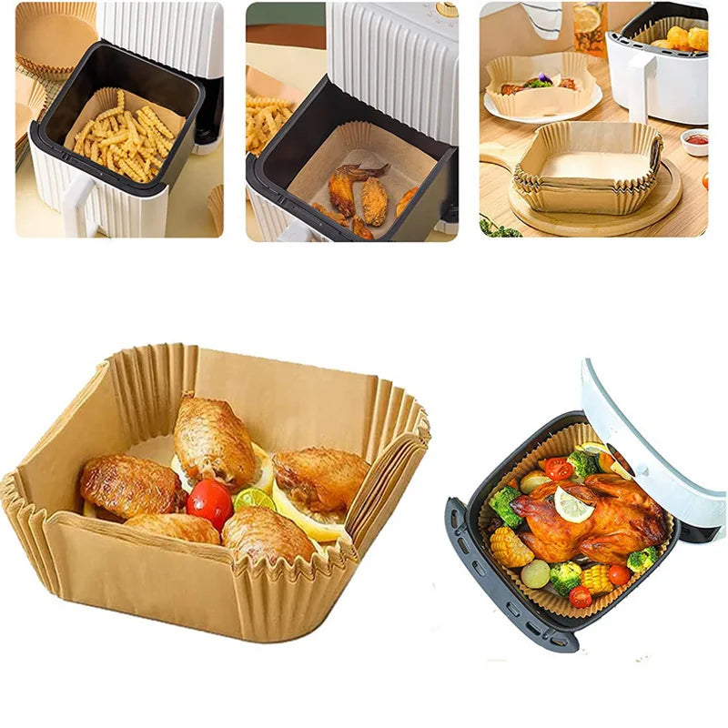 Airfryer Oil Absorber Inserts – 50 pieces