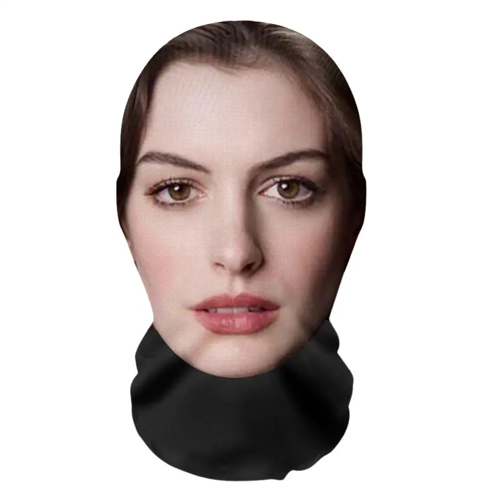 3Dpattern Mesh Gesichtsmaske Kopfbedeckung Party Cosplay Requisiten Lustiges Gesicht Bedrucktes Kopftuch Berühmte Person Eisseide Sonnencreme Kopfmaske