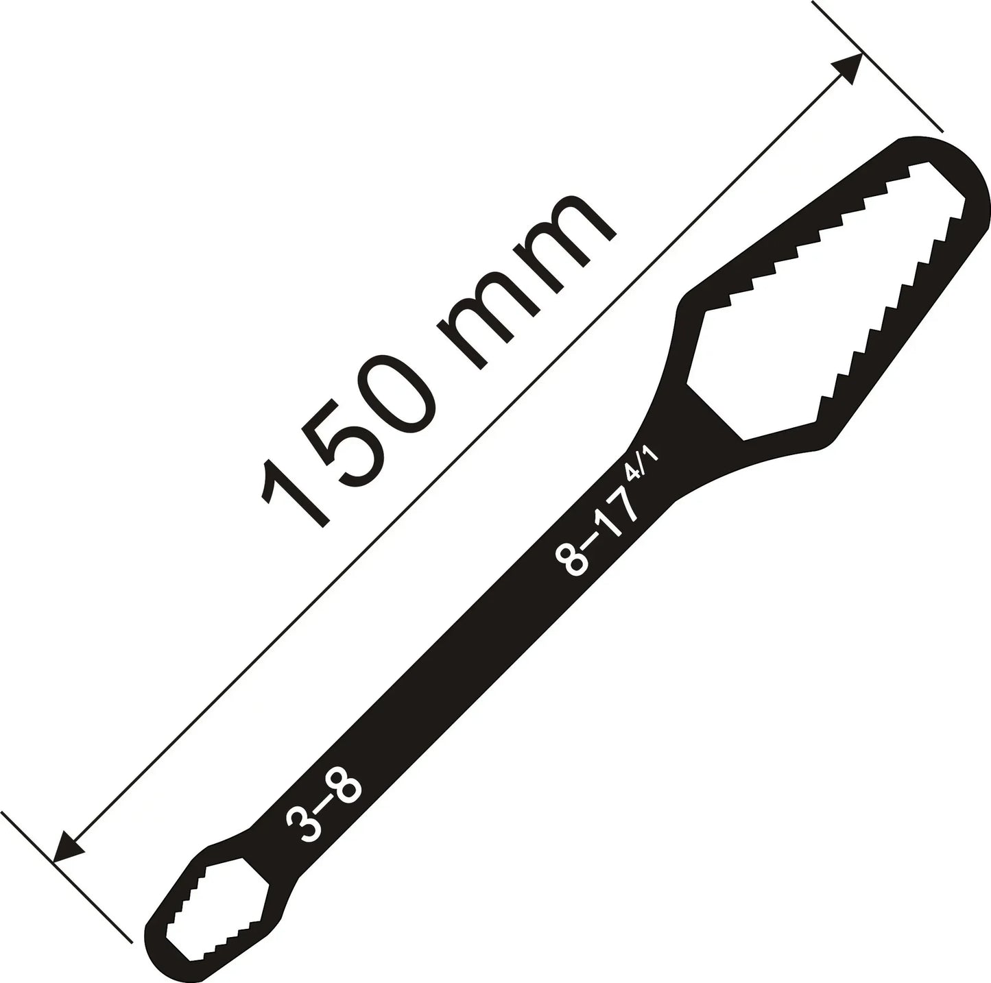 MultiGrip Universalschlüssel