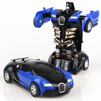 Transforming Robot Car Toy without Battery