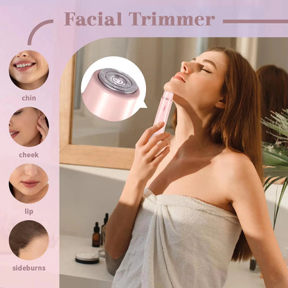 Waterproof Rechargeable Mini Women's Shaver Bikini Trimmer 