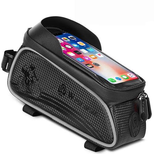 Wasserdichte Fahrradtasche – mit Touchscreen Handyfach