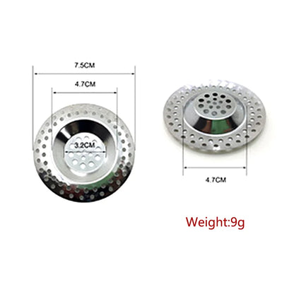 Sink and drain strainer – stainless steel (set of 2)