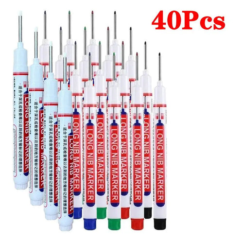 Deep Hole Marker 20mm Long Tip – For metal, wood and tight spaces 