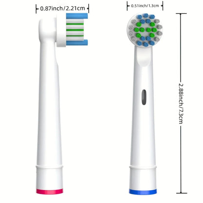 Ersatzbürstenköpfe für Oral-B (4/12/16/20 Stück)